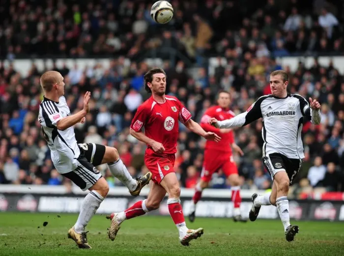Framed Print : Derby County vs. Bristol City: A Football Rivalry - Season 08-09 Framed Print : Derby County vs. Bristol City: A Football Rivalry - Season 08-09