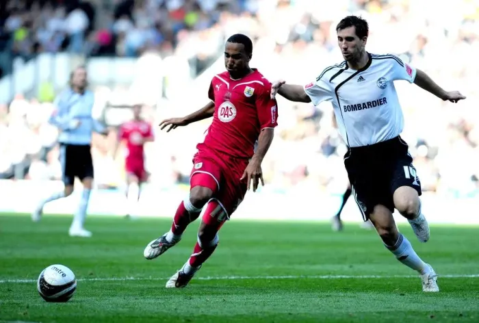 Framed Print : Derby County vs. Bristol City: A Football Rivalry - Season 09-10 Framed Print : Derby County vs. Bristol City: A Football Rivalry - Season 09-10