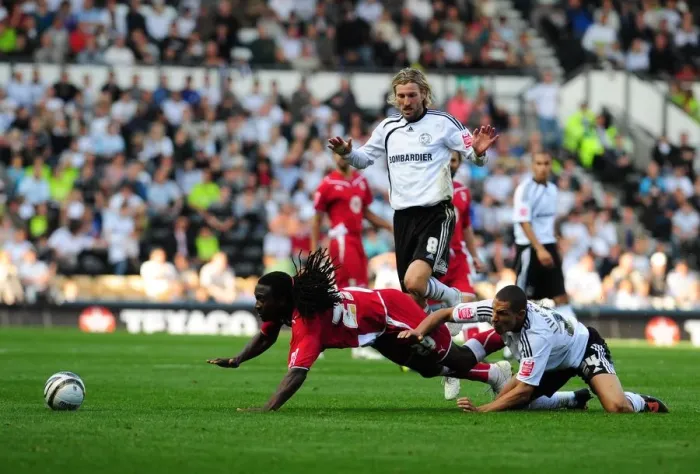 Framed Print : Derby County vs. Bristol City: A Football Rivalry - Season 09-10 Framed Print : Derby County vs. Bristol City: A Football Rivalry - Season 09-10