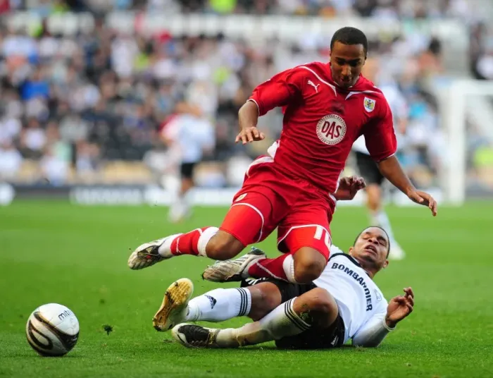 Framed Print : Derby County vs. Bristol City: A Football Rivalry - Season 09-10 Framed Print : Derby County vs. Bristol City: A Football Rivalry - Season 09-10
