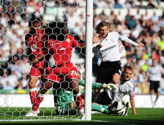 Framed Print : Derby County vs. Bristol City: A Football Rivalry - Season 09-10 Framed Print : Derby County vs. Bristol City: A Football Rivalry - Season 09-10