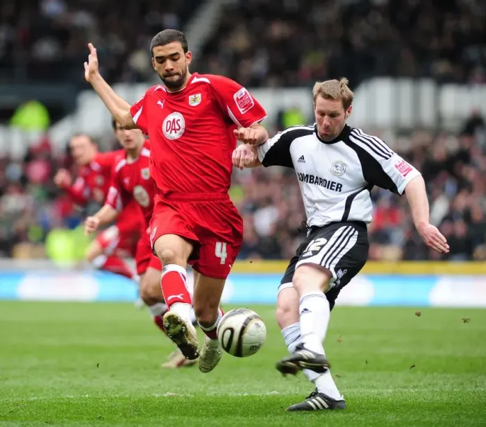 Framed Print : Derby County vs. Bristol City: The Rivalry - Season 08-09 Framed Print : Derby County vs. Bristol City: The Rivalry - Season 08-09