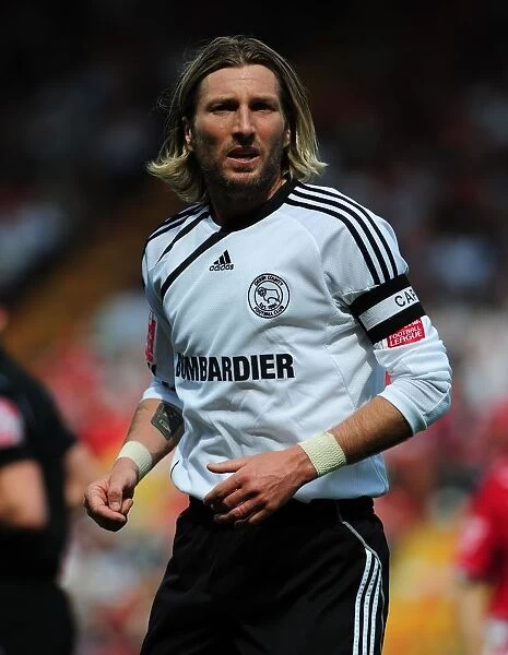Derby's Savage Leads the Rams Against Bristol City in Championship Clash at Ashton Gate, 2010