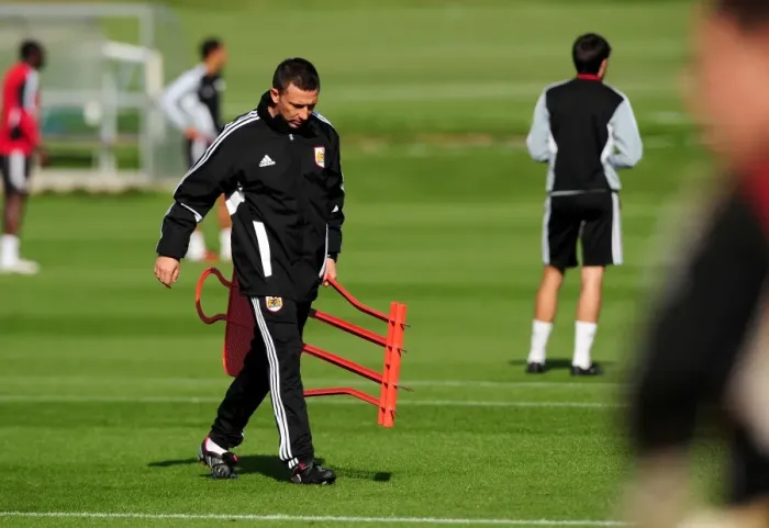 Framed Print : Derek McInnes Begins New Journey as Bristol City Manager at Ashton Gate Stadium (October 2011) Framed Print : Derek McInnes Begins New Journey as Bristol City Manager at Ashton Gate Stadium (October 2011)