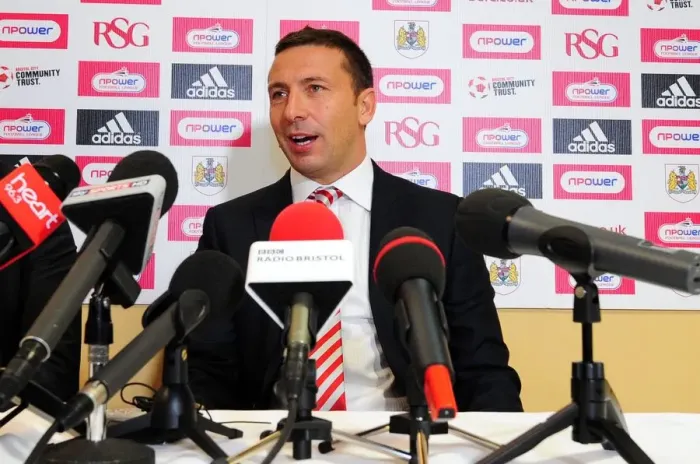 Framed Print : Derek McInnes First Press Conference as New Bristol City Manager (201011, Championship) Framed Print : Derek McInnes First Press Conference as New Bristol City Manager (201011, Championship)