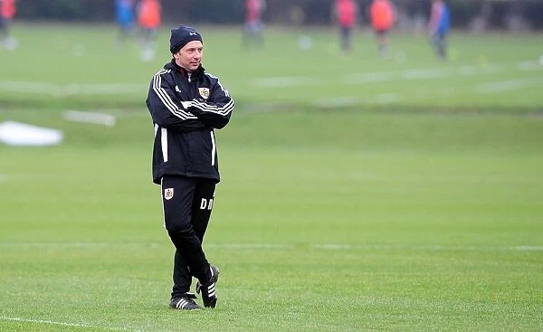 Derek McInnes: Focused on Training at Memorial Stadium - Bristol City Football Club (January 10, 2012)