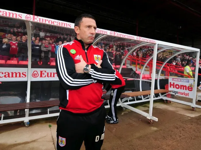 Framed Print : Derek McInnes Guides Bristol City vs. Birmingham City in Championship Clash at Ashton Gate Stadium - 23 / 10 / 2011 Framed Print : Derek McInnes Guides Bristol City vs. Birmingham City in Championship Clash at Ashton Gate Stadium - 23 / 10 / 2011