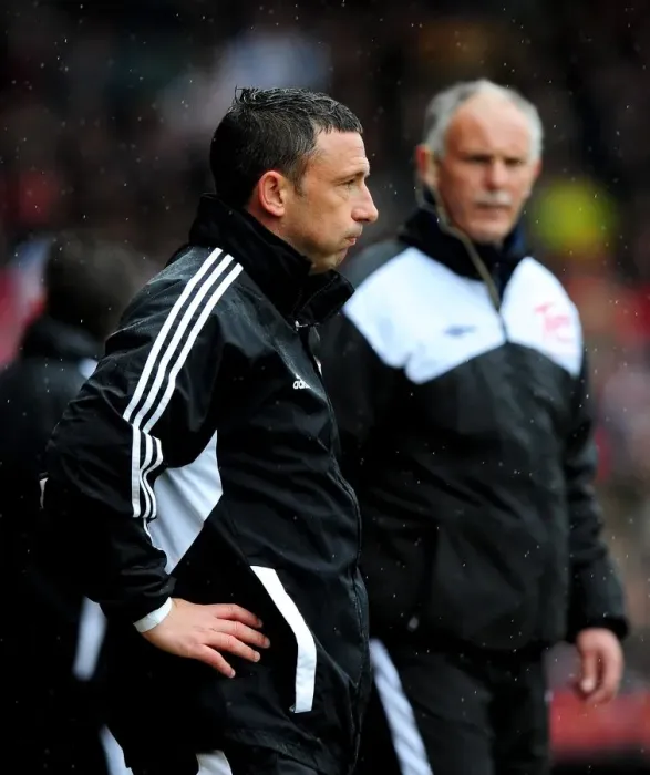 Framed Print : Derek McInnes Leads Bristol City at Ashton Gate Stadium Against Coventry City, April 2012 Framed Print : Derek McInnes Leads Bristol City at Ashton Gate Stadium Against Coventry City, April 2012