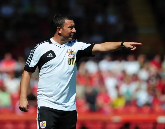 Framed Print : Derek McInnes Leads Bristol City Against Cardiff City in Championship Clash, 2012 Framed Print : Derek McInnes Leads Bristol City Against Cardiff City in Championship Clash, 2012