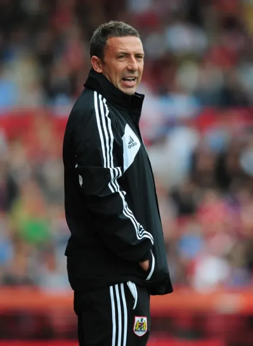 Framed Print : Derek McInnes Leads Bristol City in Championship Clash Against Blackburn Rovers, September 2012 Framed Print : Derek McInnes Leads Bristol City in Championship Clash Against Blackburn Rovers, September 2012