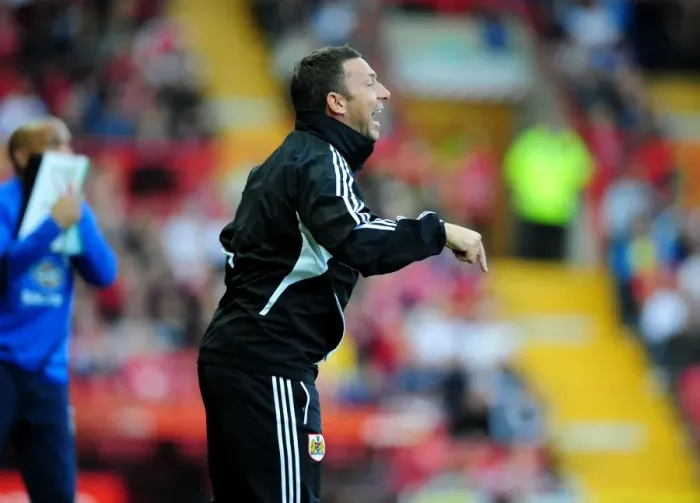 Framed Print : Derek McInnes Leads Bristol City in Championship Clash Against Crystal Palace, 2012 Framed Print : Derek McInnes Leads Bristol City in Championship Clash Against Crystal Palace, 2012