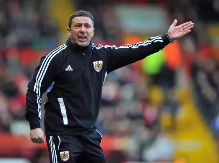 Framed Print : Derek McInnes Leads Bristol City Against Derby County, Championship Football Match, Ashton Gate Stadium, 15 / 12 / 2012 Framed Print : Derek McInnes Leads Bristol City Against Derby County, Championship Football Match, Ashton Gate Stadium, 15 / 12 / 2012
