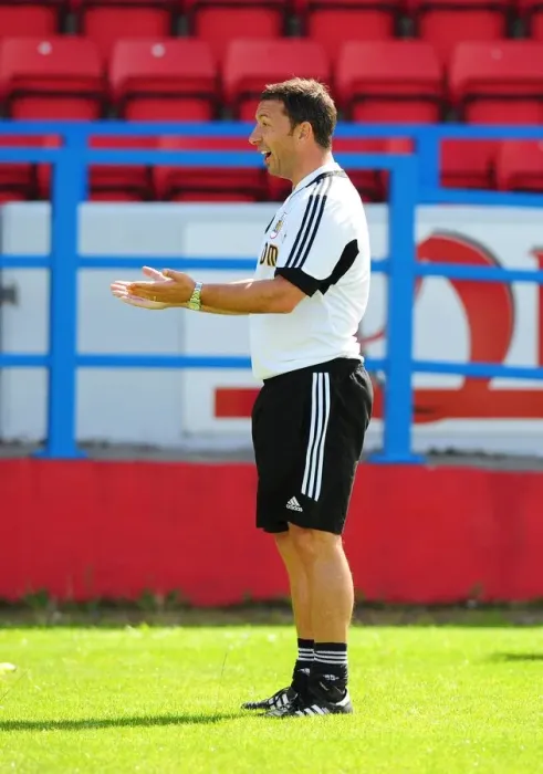 Framed Print : Derek McInnes Leads Bristol City Football Club in Pre-Season Training, July 2012 Framed Print : Derek McInnes Leads Bristol City Football Club in Pre-Season Training, July 2012