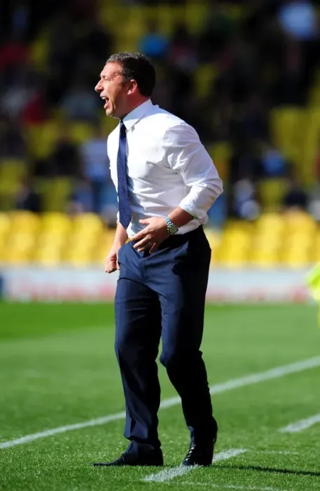Framed Print : Derek McInnes Leads Bristol City at Vicarage Road, Championship 2012 Framed Print : Derek McInnes Leads Bristol City at Vicarage Road, Championship 2012