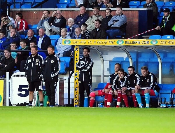 Derek McInnes Observes from the Sidelines: Kilmarnock vs. Bristol City Pre-Season Friendly, 2012