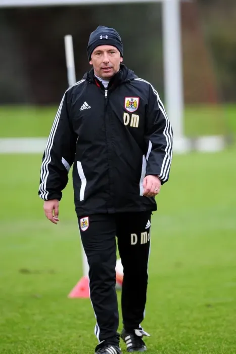 Framed Print : Derek McInnes: Pursuing Football Victories at Memorial Stadium - Training Session, January 2012 Framed Print : Derek McInnes: Pursuing Football Victories at Memorial Stadium - Training Session, January 2012