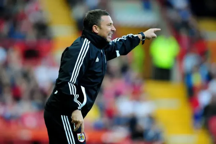 Framed Print : Derek McInnes Rallies Bristol City in Championship Showdown vs. Crystal Palace, August 2012 Framed Print : Derek McInnes Rallies Bristol City in Championship Showdown vs. Crystal Palace, August 2012