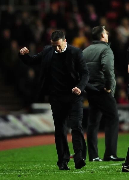 Derek McInnes Rejoices in Bristol City's Promising Victory over Southampton in Championship Match - 30 / 12 / 2011