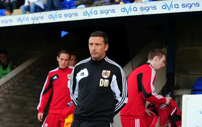Framed Print : Derek McInnes Return: St Johnstone vs. Bristol City, Pre-Season Friendly, 2012 Framed Print : Derek McInnes Return: St Johnstone vs. Bristol City, Pre-Season Friendly, 2012