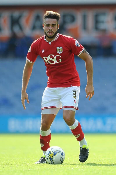 Derrick Williams of Bristol City in Action against Sheffield Wednesday, Sky Bet Championship, August 2015
