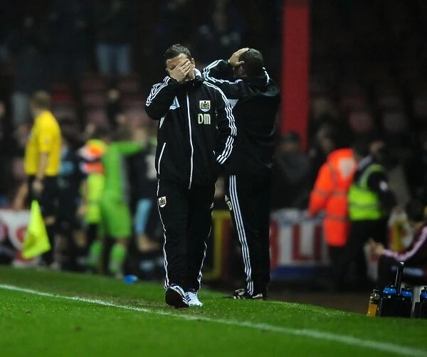 Devastated Derek McInnes: Last-Minute Heartbreak for Bristol City Against Burnley