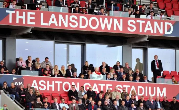Framed Print : Directors Box at Ashton Gate Stadium: Bristol City vs. Nottingham Forest, Sky Bet Championship Match, 2016