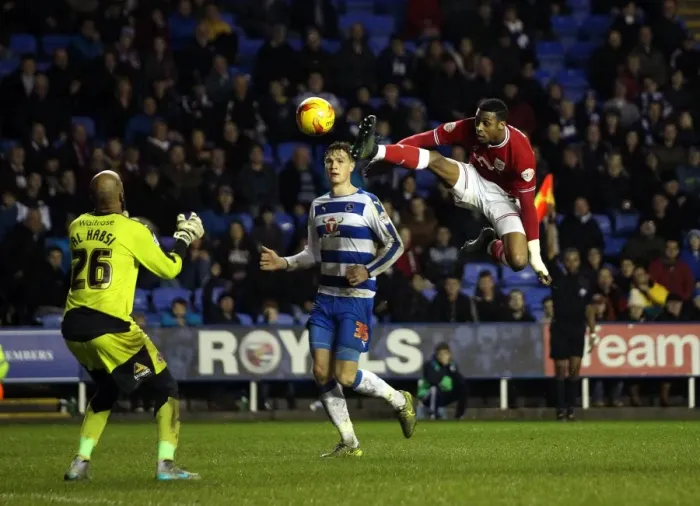 Framed Print : Disallowed Goal: Kodjia's Strike for Bristol City vs. Reading (2016) Framed Print : Disallowed Goal: Kodjia's Strike for Bristol City vs. Reading (2016)