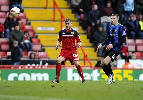 Disallowed Goal: Steven Davies of Bristol City Frustration Against Barnsley in Npower Championship, 2013