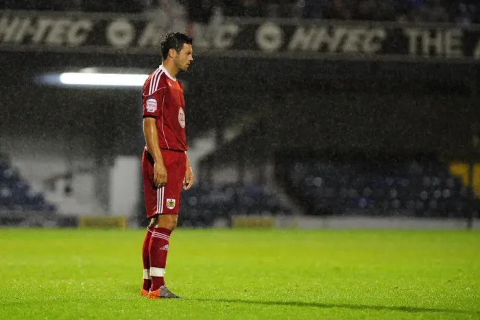 Framed Print : Disappointed Ivan Sproule: Southend United Holds Off Bristol City in Carling Cup