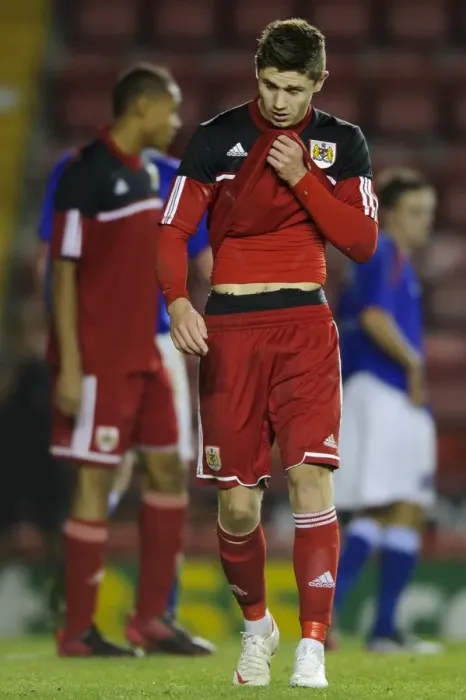 Framed Print : Disappointed Wes Burns of Bristol City U18s During FA Youth Cup Match Against Ipswich Town U18s Framed Print : Disappointed Wes Burns of Bristol City U18s During FA Youth Cup Match Against Ipswich Town U18s