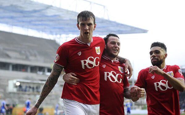 Double Trouble: Aden Flint and Lee Tomlin's Unforgettable Double Strike for Bristol City vs Ipswich Town (February 13, 2016)