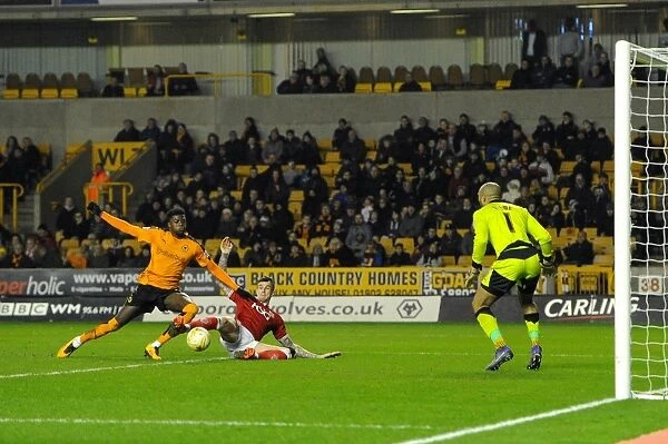 Dramatic Equalizer: Aden Flint Scores for Bristol City Against Wolves in Sky Bet Championship (08 / 03 / 2016)