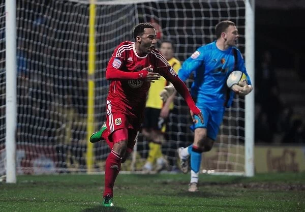 Dramatic Equalizer: Nicky Maynard Rescues a Point for Bristol City vs. Watford in Championship Action, 2011