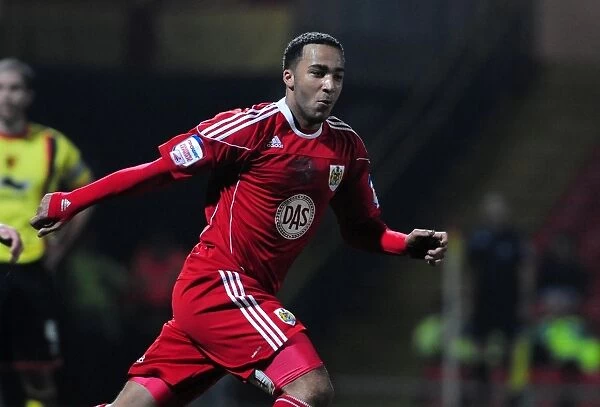 Dramatic Equalizer: Nicky Maynard Scores for Bristol City Against Watford in Championship Match, 2011