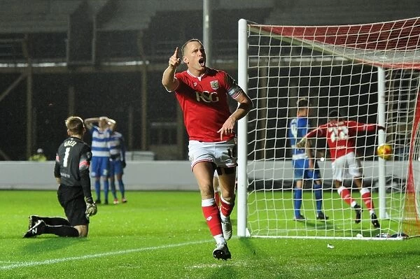 Dramatic Equalizer: Wilbraham's Last-Minute Goal for Bristol City against QPR in Sky Bet Championship, 2015
