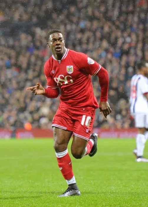 Framed Print : Dramatic FA Cup Moment: Kieran Agard Scores for Bristol City against West Brom (2-1)