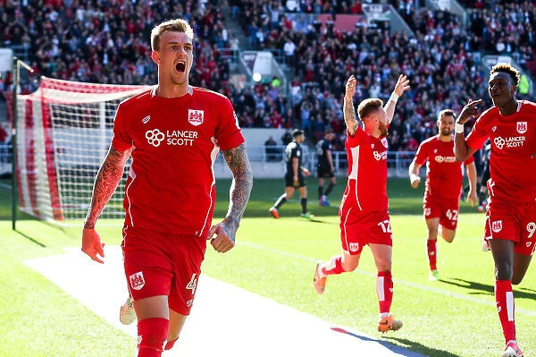 Dramatic Moment: Aden Flint Scores the Game-Winning Goal for Bristol City against Barnsley