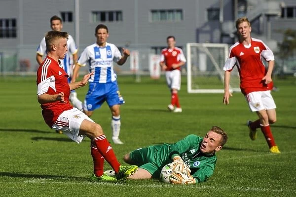 Dramatic Save by Olly Wray: Joe Morrell's Shot Thwarted