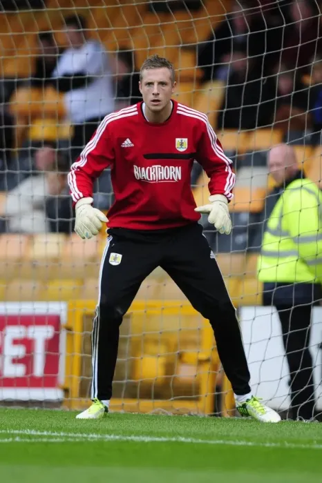 Framed Print : Elliott Parish in Action: Port Vale vs. Bristol City, Football Match, 2013 - Sky Bet League 1