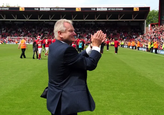 Framed Print : Emotional Steve Lansdown Bids Farewell as Bristol City FC Chairman (vs Hull City, 07 / 05 / 2011) Framed Print : Emotional Steve Lansdown Bids Farewell as Bristol City FC Chairman (vs Hull City, 07 / 05 / 2011)