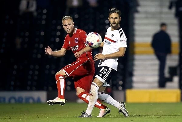 Engvall Evades Madl: Pivotal Moment in Fulham vs. Bristol City EFL Cup Clash