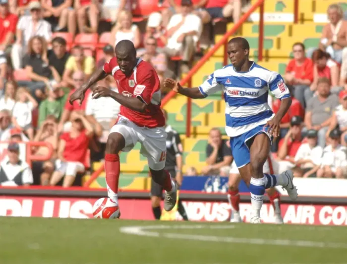 Framed Print : Enoch Showunmi in Action: Bristol City vs. QPR Framed Print : Enoch Showunmi in Action: Bristol City vs. QPR