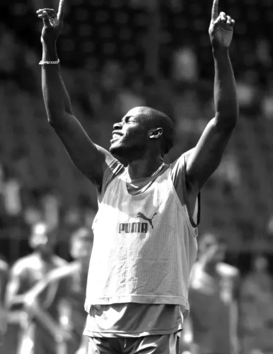 Framed Print : Enoch Showunmi in Training: Bristol City Football Club, 07-08 Season Framed Print : Enoch Showunmi in Training: Bristol City Football Club, 07-08 Season