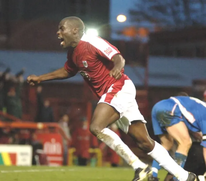 Framed Print : Enoch Showunmi's 20XX Season with Bristol City Football Club: A Look Back Framed Print : Enoch Showunmi's 20XX Season with Bristol City Football Club: A Look Back