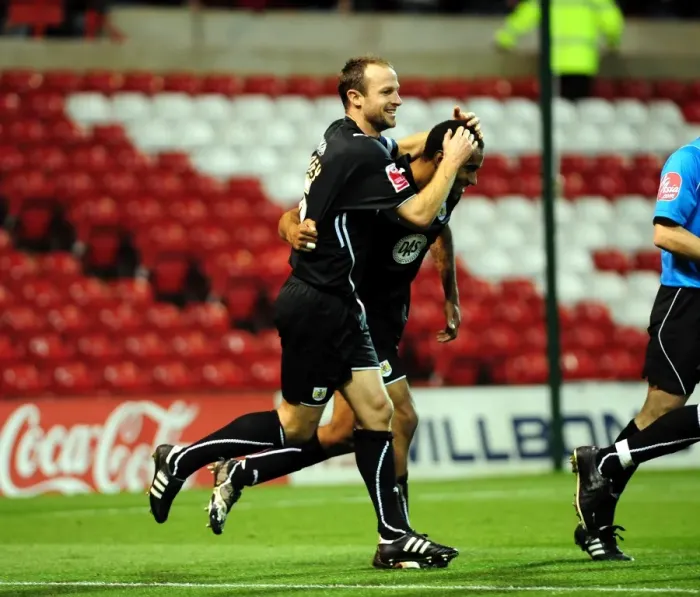 Framed Print : The Epic Clash: Nottingham Forest vs. Bristol City - Season 09-10
