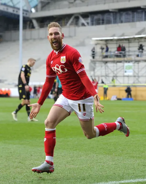 Framed Print : Euphoria Unleashed: Scott Wagstaff's Thrilling Goal Celebration for Bristol City at Ashton Gate (Bristol City vs. Bolton Wanderers, Sky Bet Championship, 19 / 03 / 2016) Framed Print : Euphoria Unleashed: Scott Wagstaff's Thrilling Goal Celebration for Bristol City at Ashton Gate (Bristol City vs. Bolton Wanderers, Sky Bet Championship, 19 / 03 / 2016)