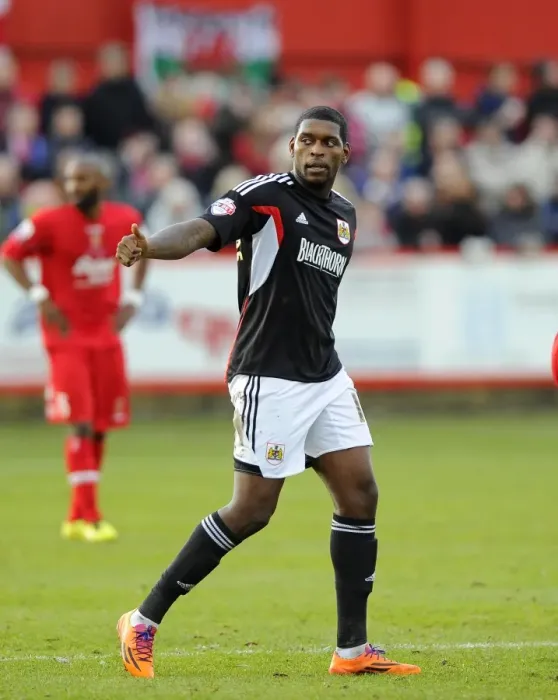 Framed Print : Euphoria Unleashed: Jay Emmanuel-Thomas's Thrilling FA Cup Goal Celebration for Bristol City Framed Print : Euphoria Unleashed: Jay Emmanuel-Thomas's Thrilling FA Cup Goal Celebration for Bristol City