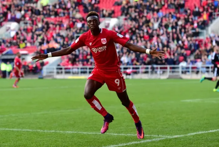 Framed Print : Euphoria Unleashed: Tammy Abraham's Unforgettable Goal Celebration at Ashton Gate (2016), Bristol City FC, Sky Bet Championship Framed Print : Euphoria Unleashed: Tammy Abraham's Unforgettable Goal Celebration at Ashton Gate (2016), Bristol City FC, Sky Bet Championship