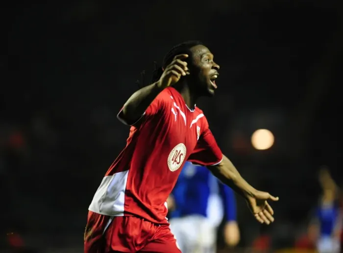 Framed Print : Evander Sno's Epic Goal Celebration: Leicester City vs. Bristol City Framed Print : Evander Sno's Epic Goal Celebration: Leicester City vs. Bristol City