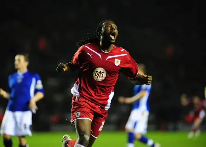 Framed Print : Evander Sno's Exultant Moment: Leicester City vs. Bristol City Framed Print : Evander Sno's Exultant Moment: Leicester City vs. Bristol City